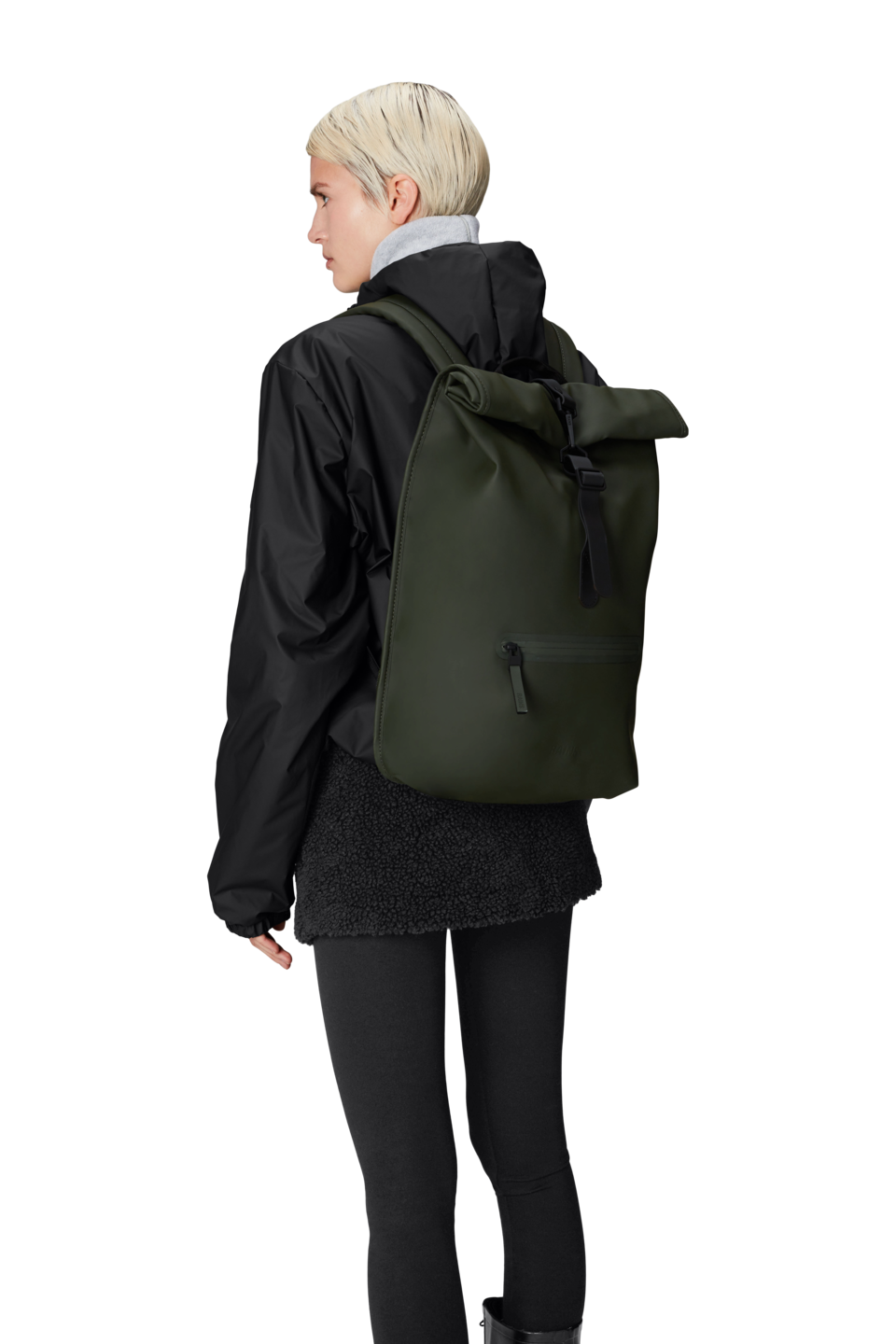 Rolltop Rucksack - Green