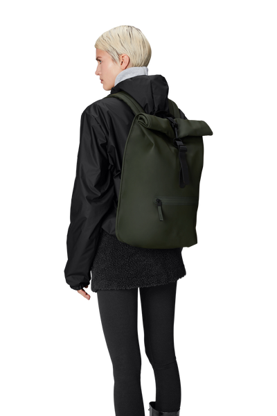 Rolltop Rucksack - Green