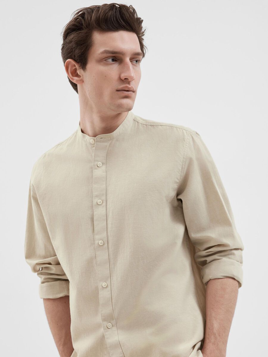 Reg New Linen Shirt - Pure Cashmere