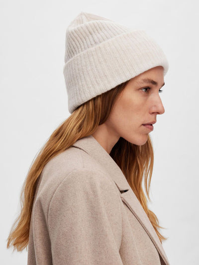 Maline Lano Knit Beanie - Birch