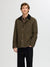 Walter Waxed Cotton Jacket - Grape Leaf