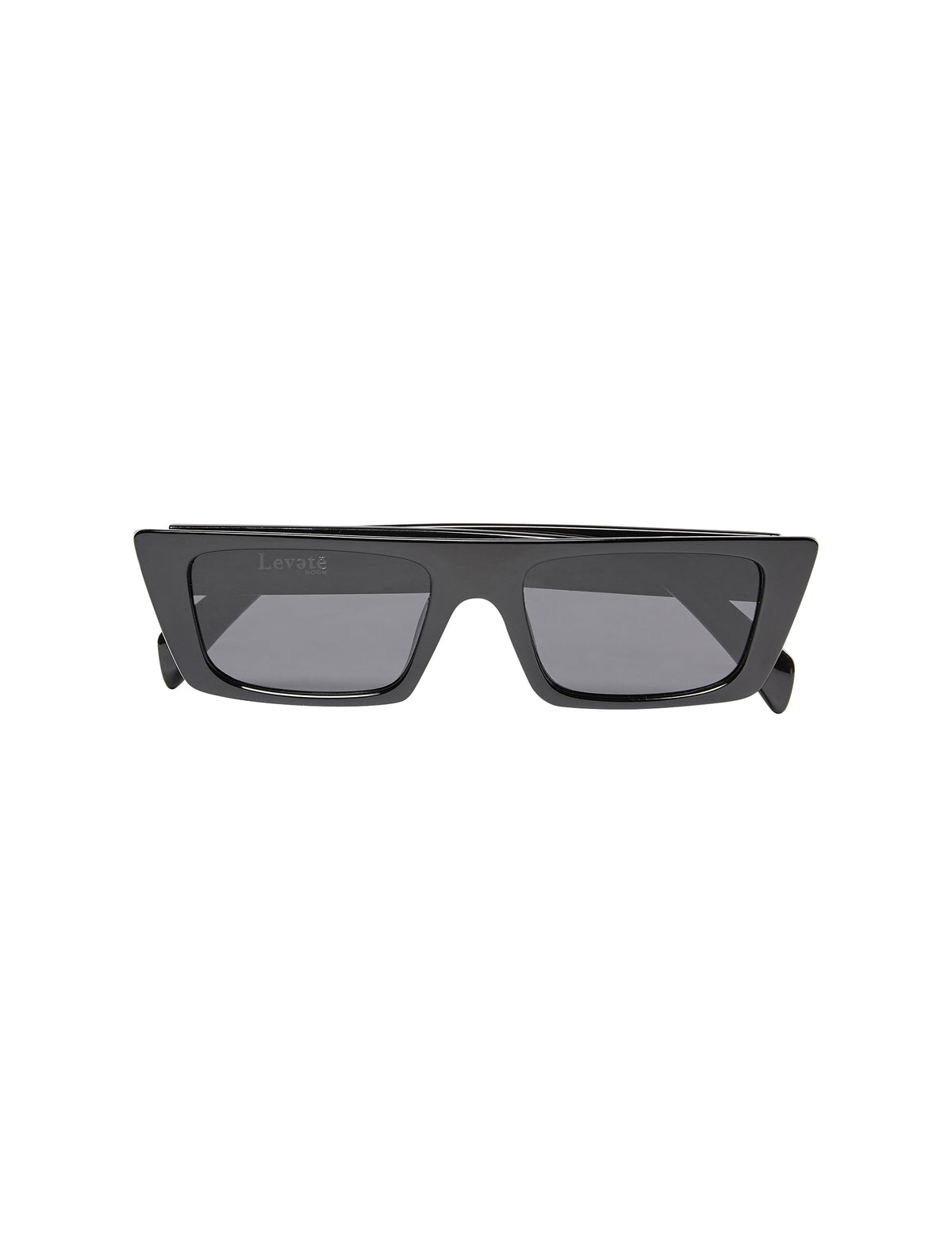 Game Sunglasses L9993 - Rectangle Cat Eye Black