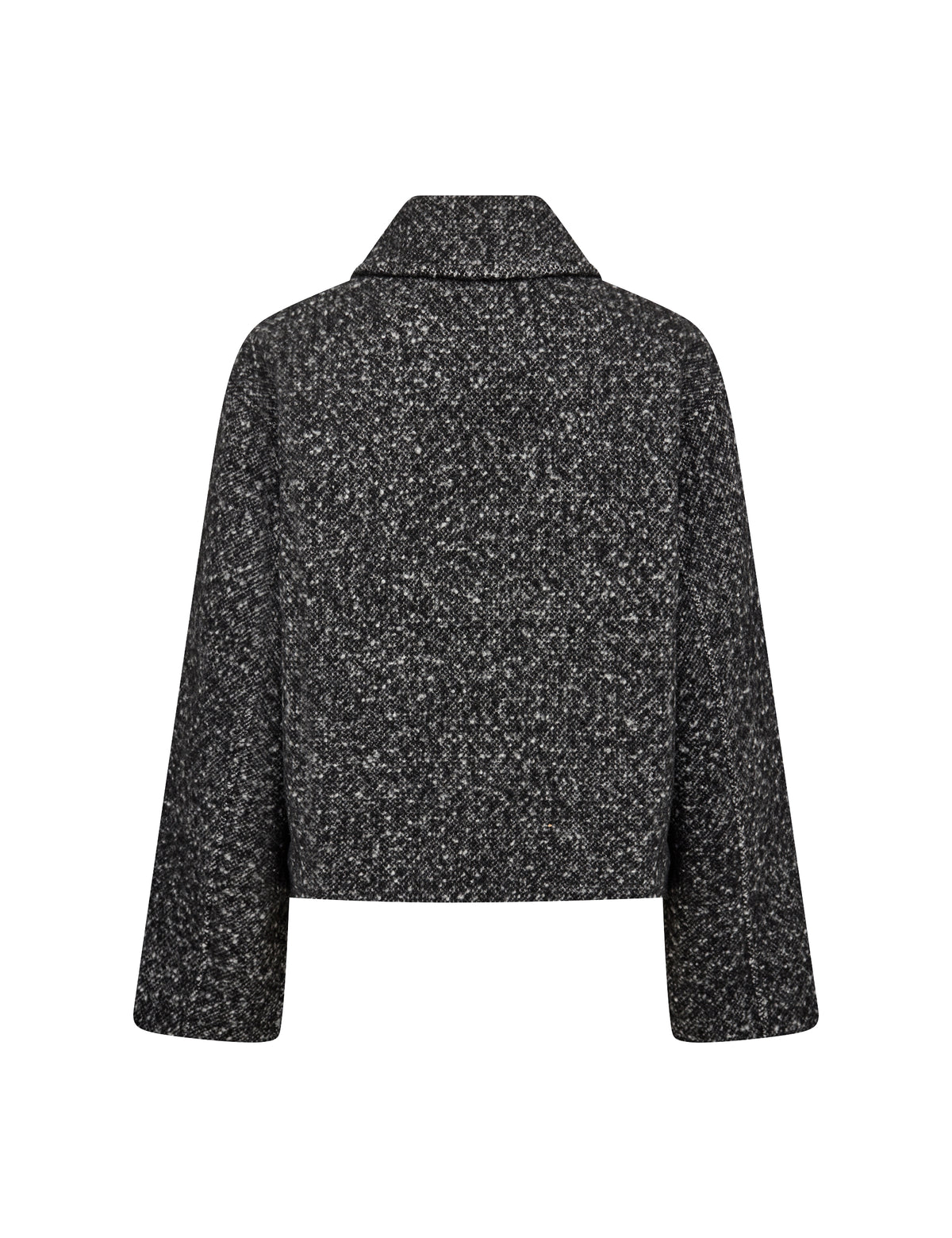 Hailey 2 Coat - Black Herringbone