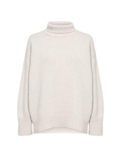 Perle 3 Merino Wool and Cashmere Jumper - Pullover Cream