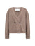 Perle 6 Cardigan - Dark Sand