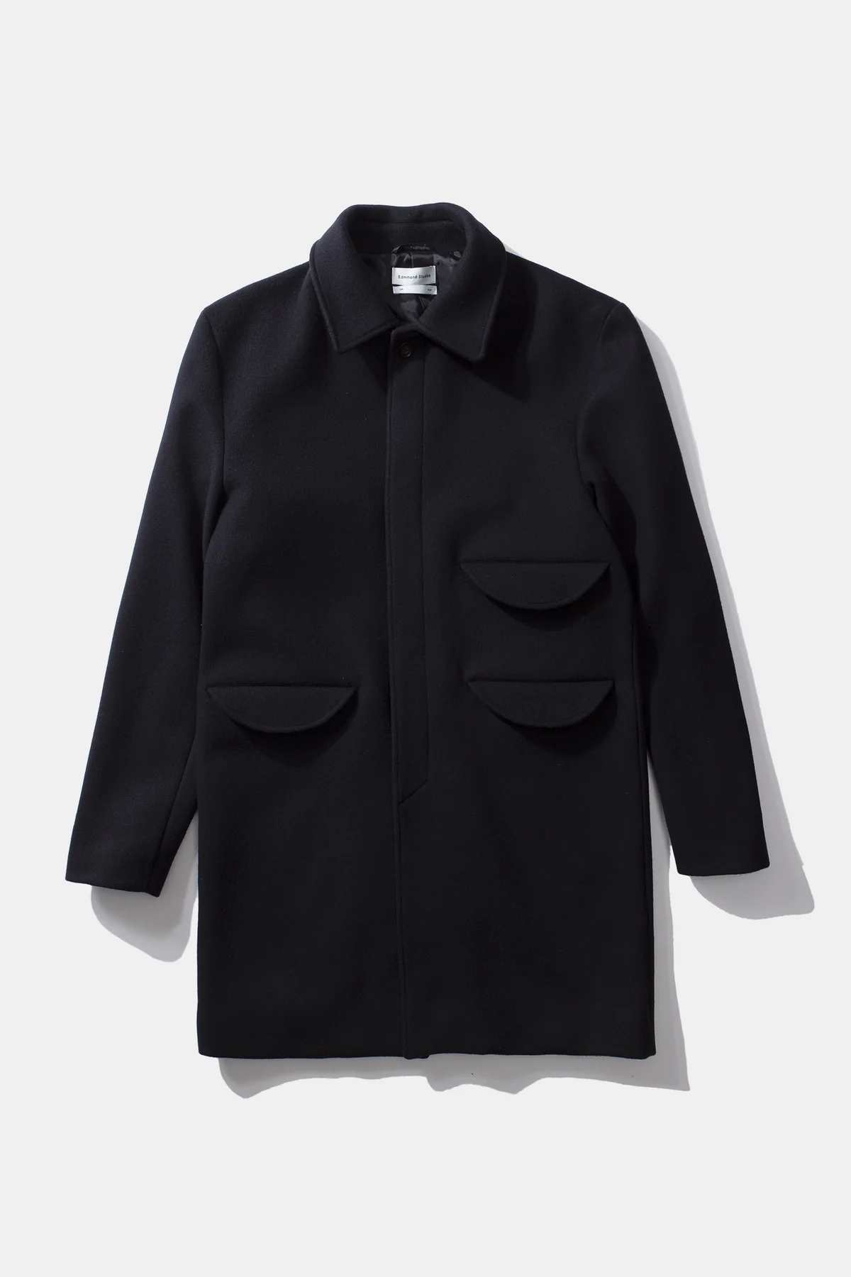 Lisboa Coat - Plain Navy