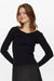 Nuayelet Long Sleeve Pullover - Caviar