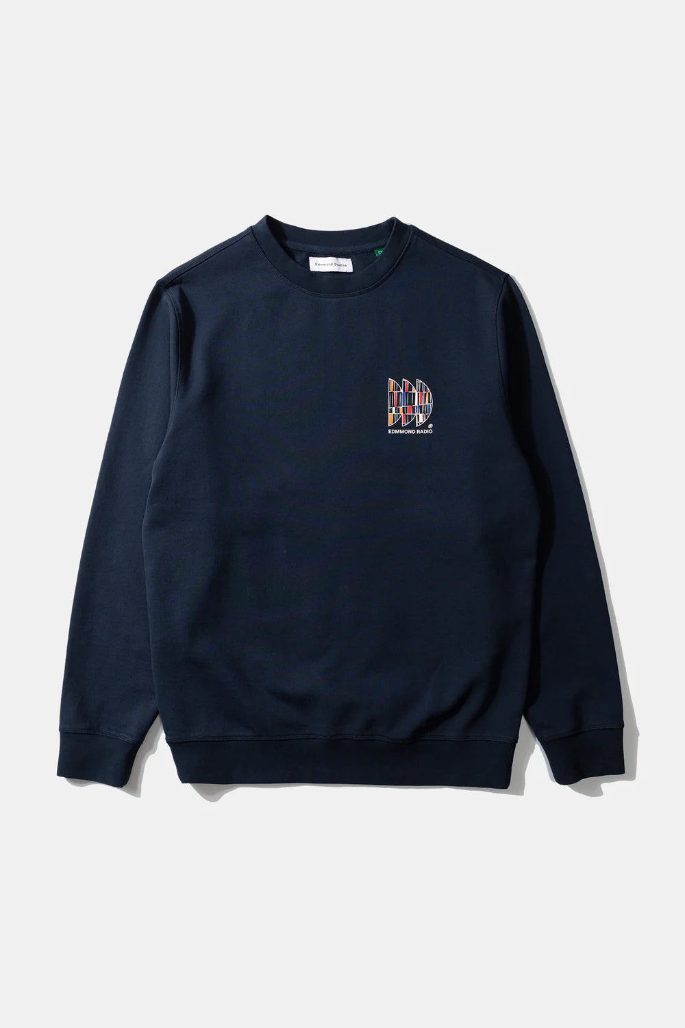 Edmmond Radio Sweatshirt -Plain Navy