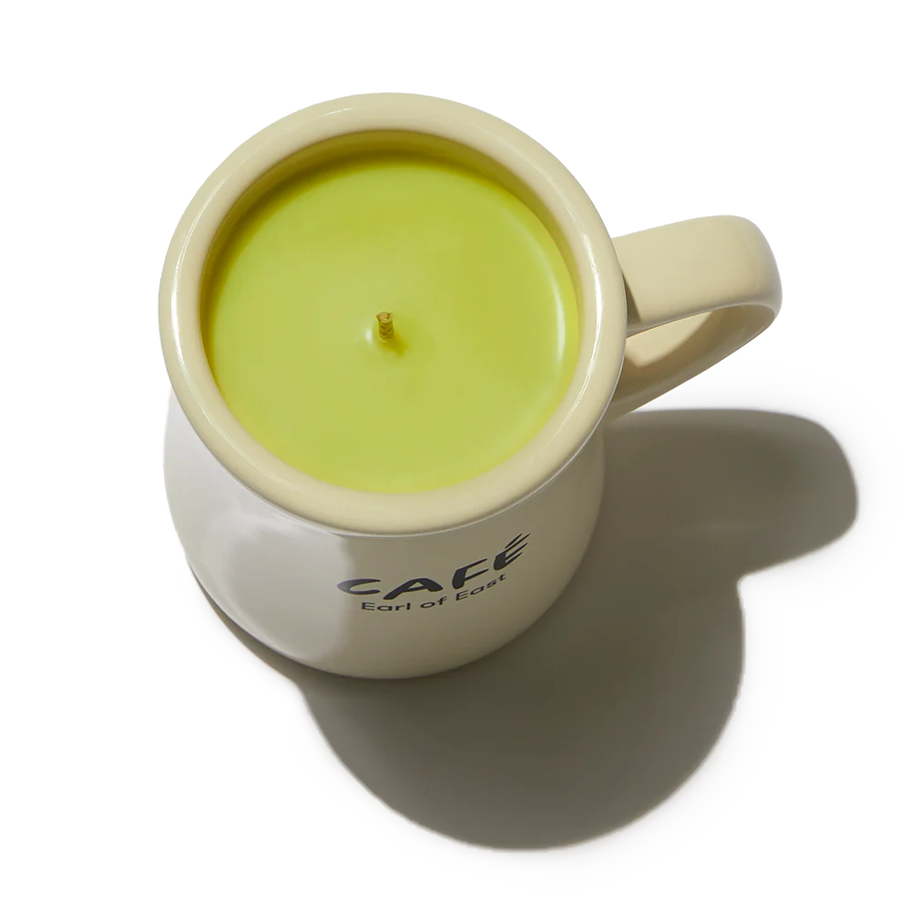 Limited Edition Soy Wax Café Candle 300ML (11oz)  - Iced Matcha