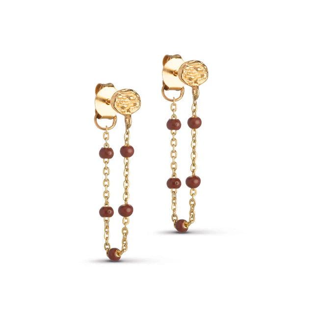 Lola Earrings - Gold/Copper