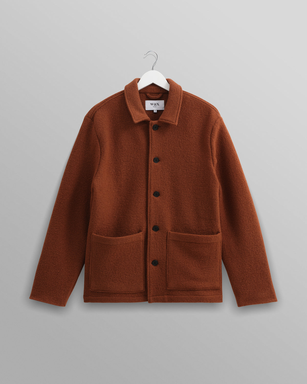 Grant Jacket Felt Wool - Rust