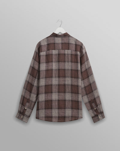 Jaunt Linen Shirt - Brown Check