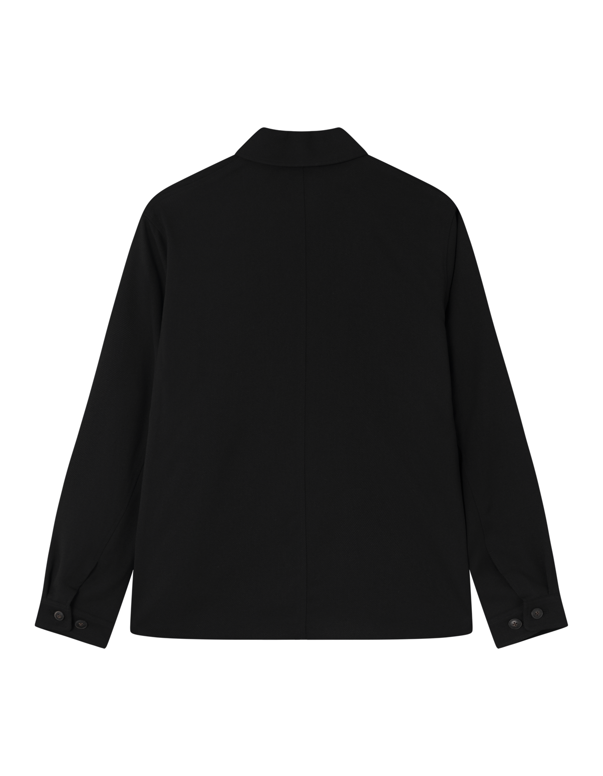 Como Melange Coach Jacket - Black Melange