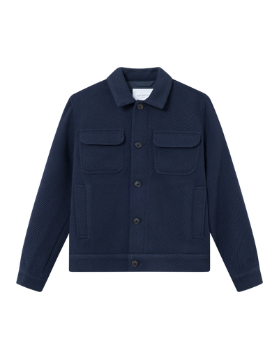 Nash 2.0 Wool Hybrid Jacket - Dark Navy