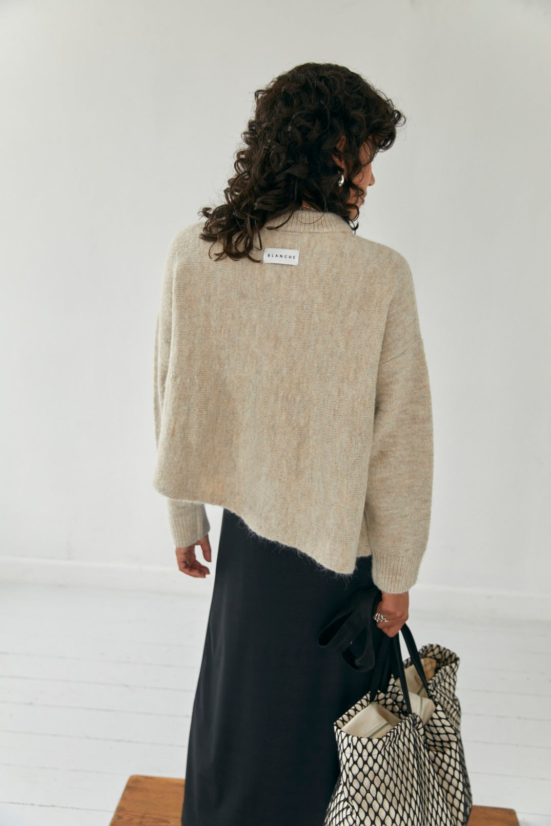 Laurel-BL Crew Neck Jumper - Oxford Tan