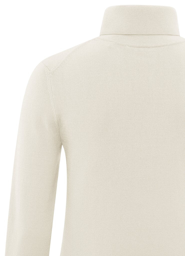 Turtleneck Sweater - Chalk White