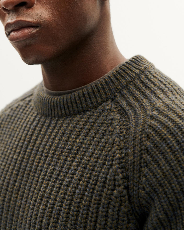 Neo Wool Sweater - Olive Green