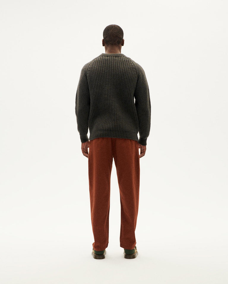 Neo Wool Sweater - Olive Green