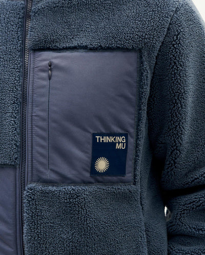 Mitchel Fleece Jacket - Blue