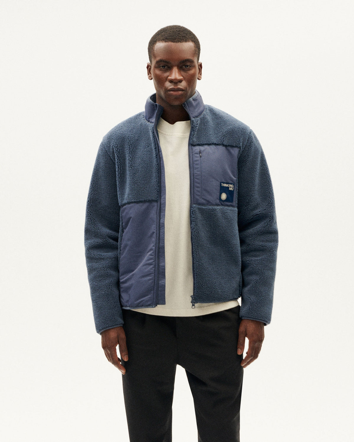 Mitchel Fleece Jacket - Blue