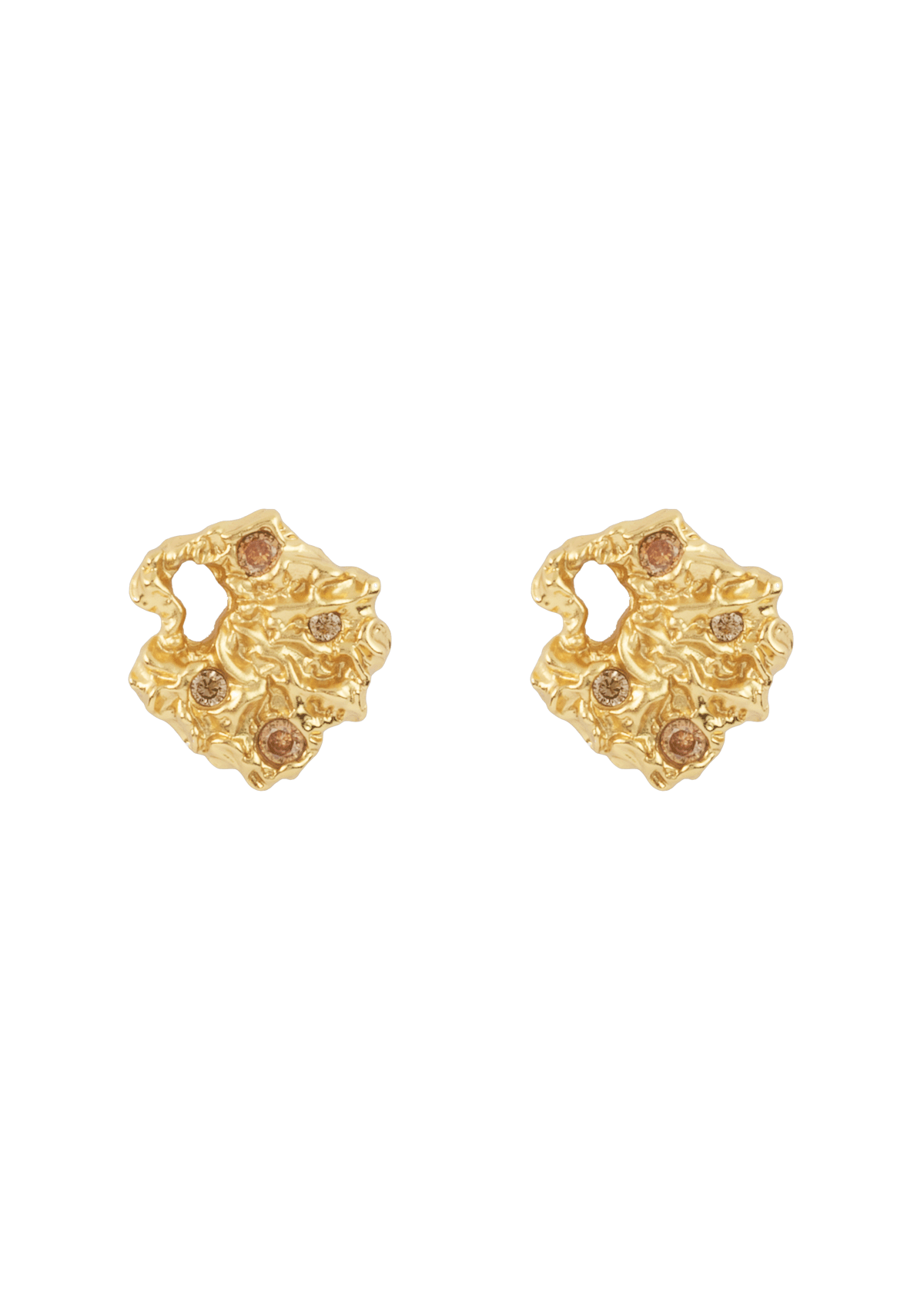 Mythical Gilded Fate Earrings - Gold