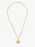 Astrid Necklace - Gold/Green Malachite