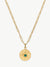 Astrid Necklace - Gold/Green Malachite