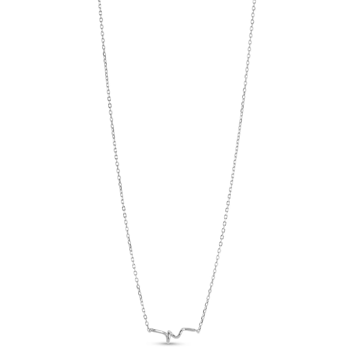 Twist Necklace - Silver