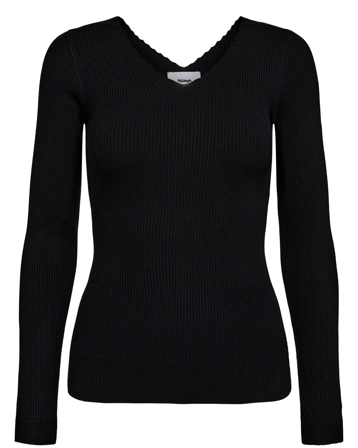 Nuayelet Long Sleeve Pullover - Caviar