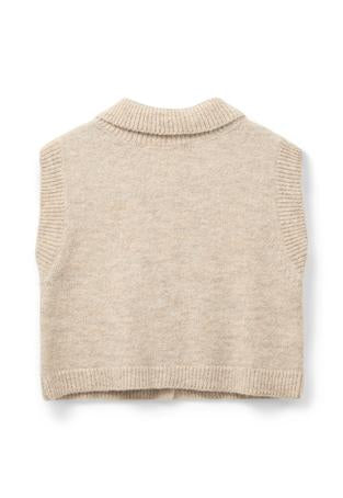 Laurel BL Knit Vest Top - Oxford Tan