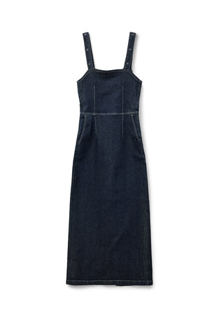 Ulrika BL Dress - Denim Rinse