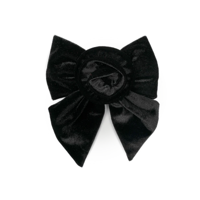 Rosie Velvet Bow - Black