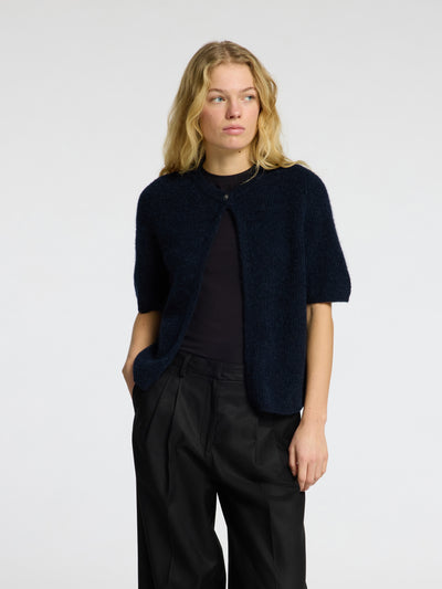 Sia Ras 2/4 Cardigan - Dark Sapphire