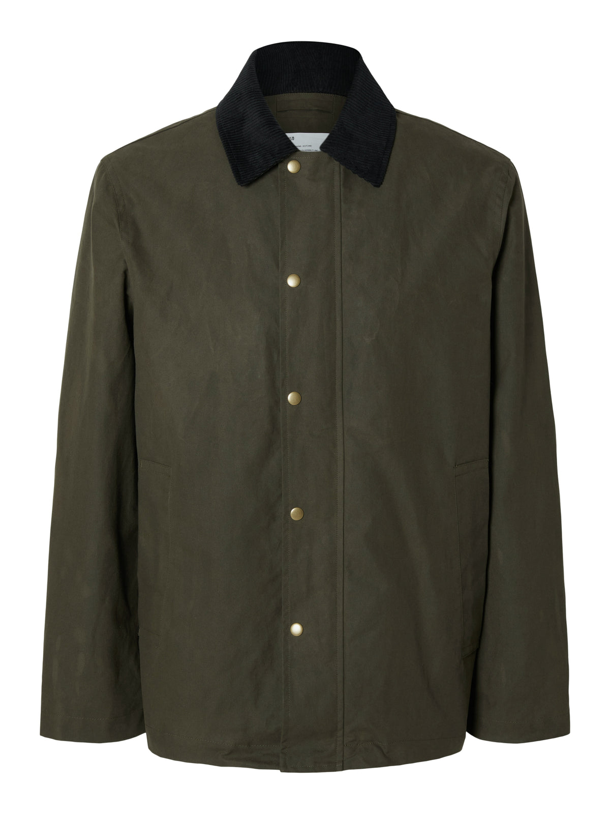 Walter Waxed Cotton Jacket - Grape Leaf