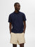 Maurice Structured Polo - Sky Captain