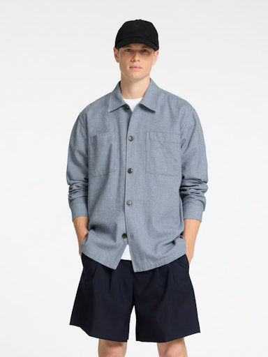 Brody Sun Overshirt - Cashmere Blue