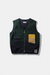 Shearling Vest - Dark Green