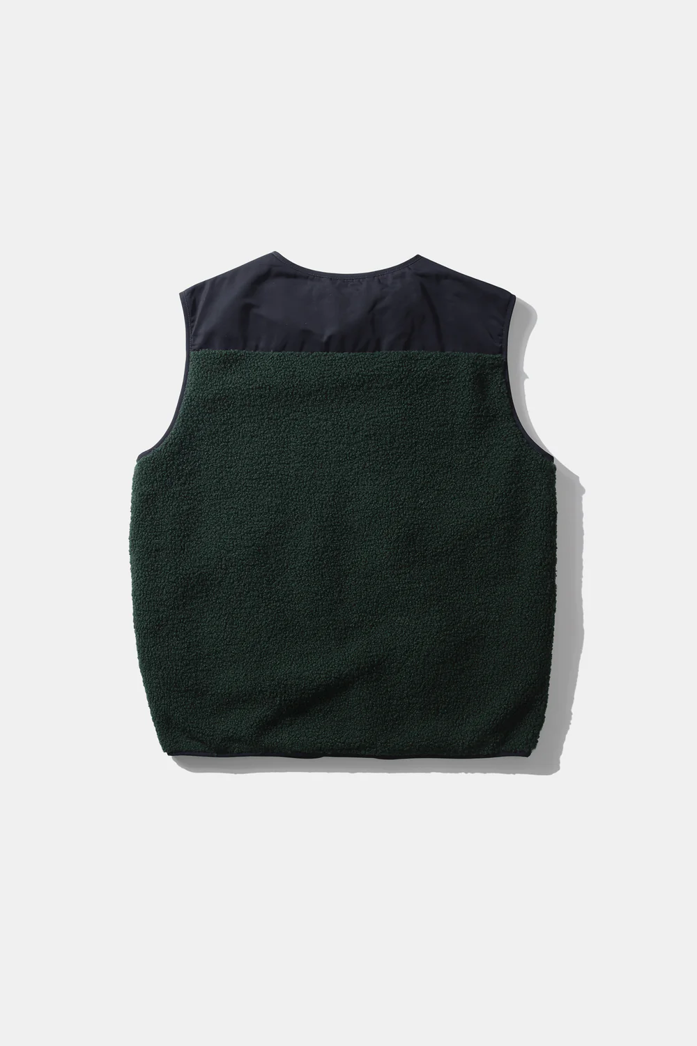 Shearling Vest - Dark Green