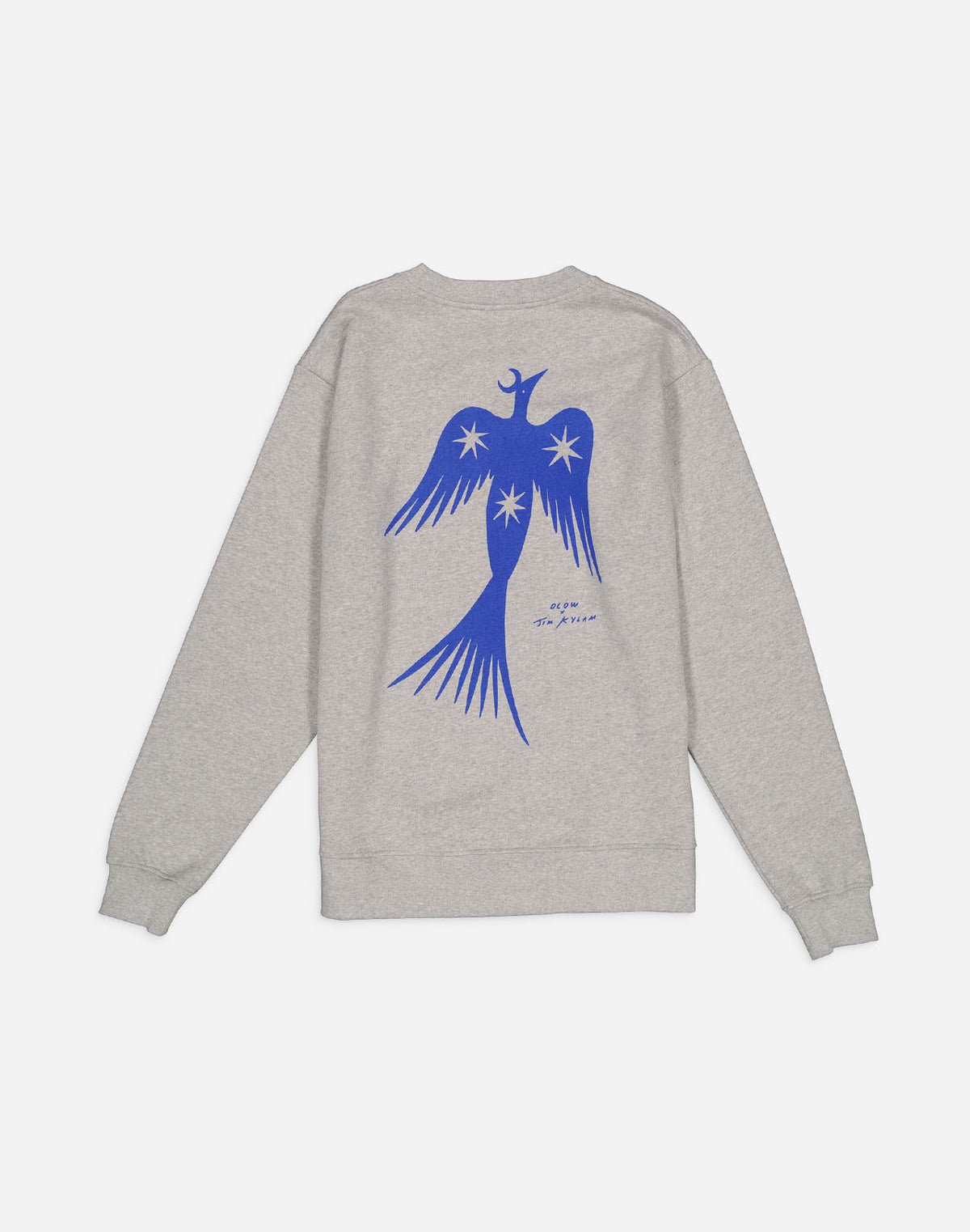 Night Bird Sweatshirt - Flecked Grey