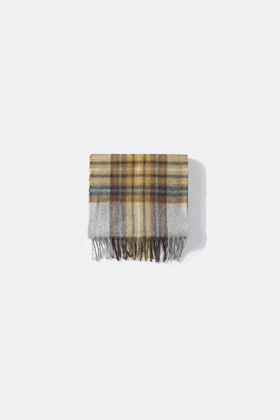 Lambswool Scarf - Light Grey Melange