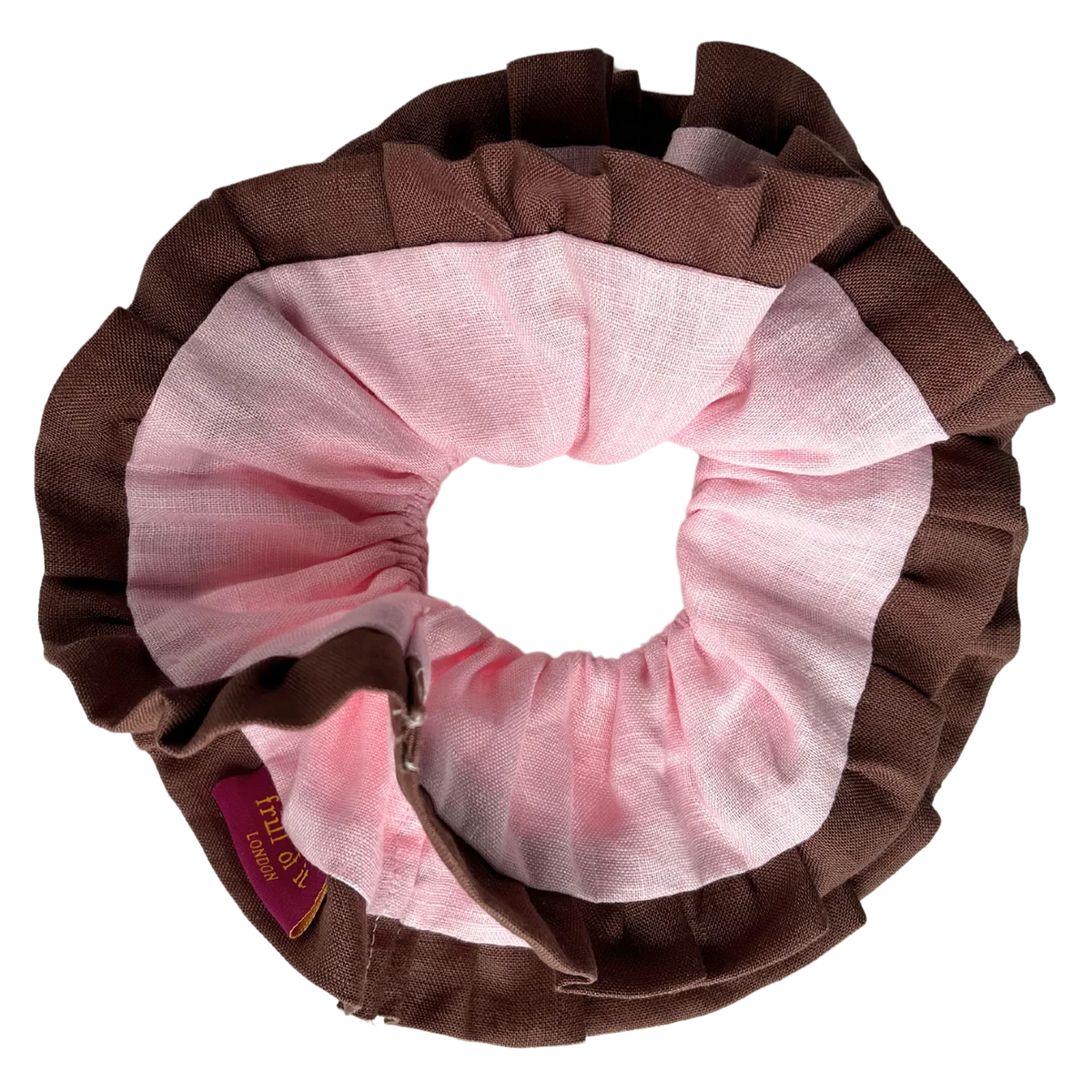 Frill Scrunchie - Hazel