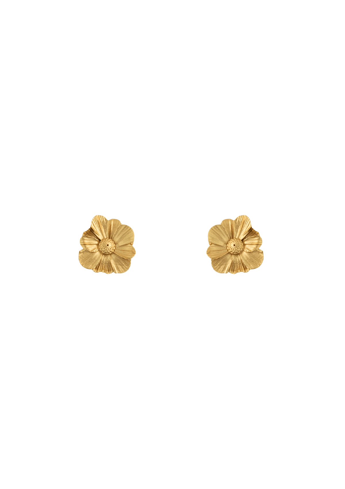 Wildflower Speckle Gilded Earrings - Gold