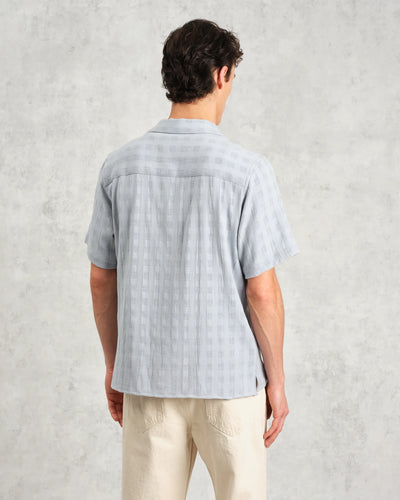 Didcot Shirt - Blue Open Weave