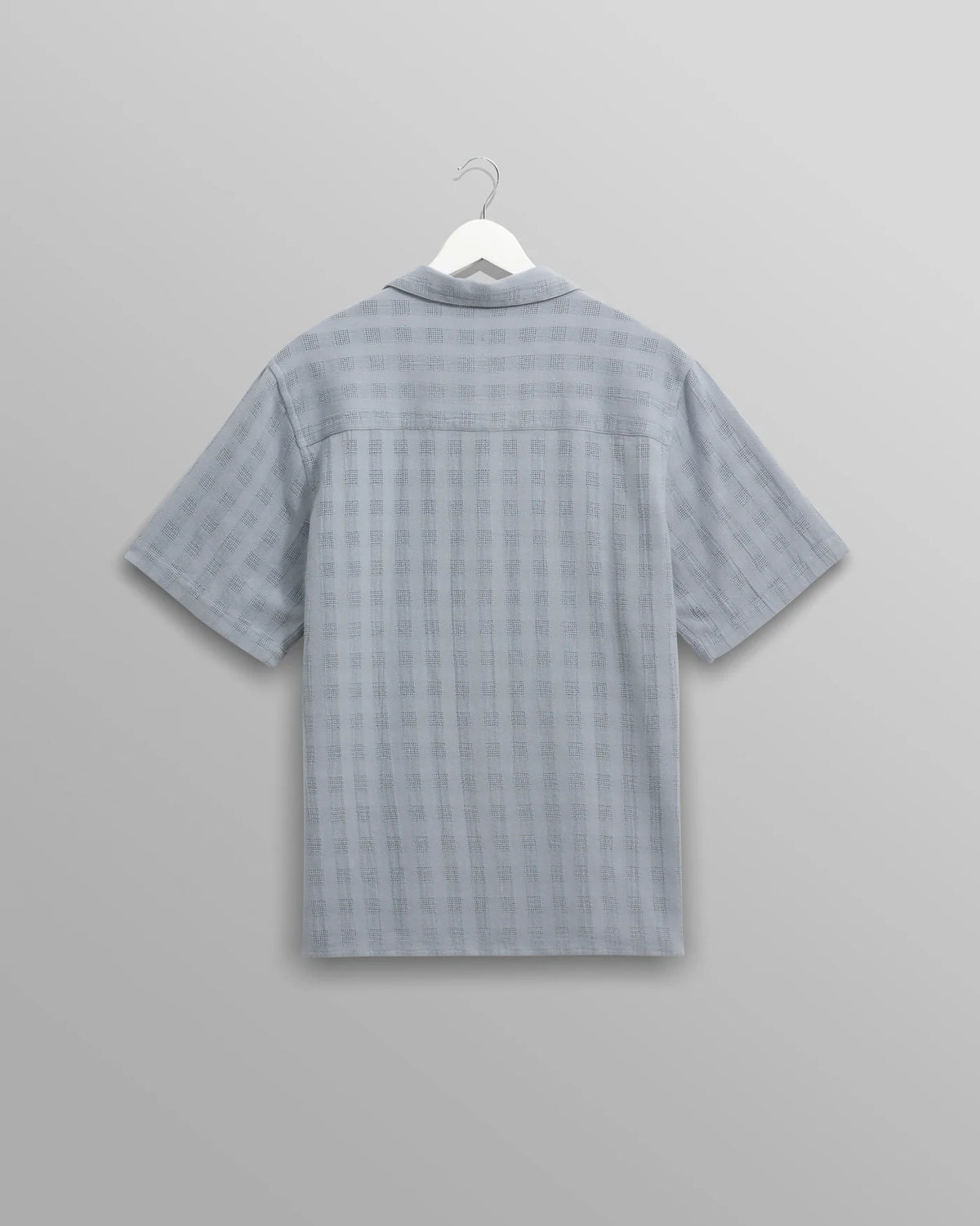 Didcot Shirt - Blue Open Weave