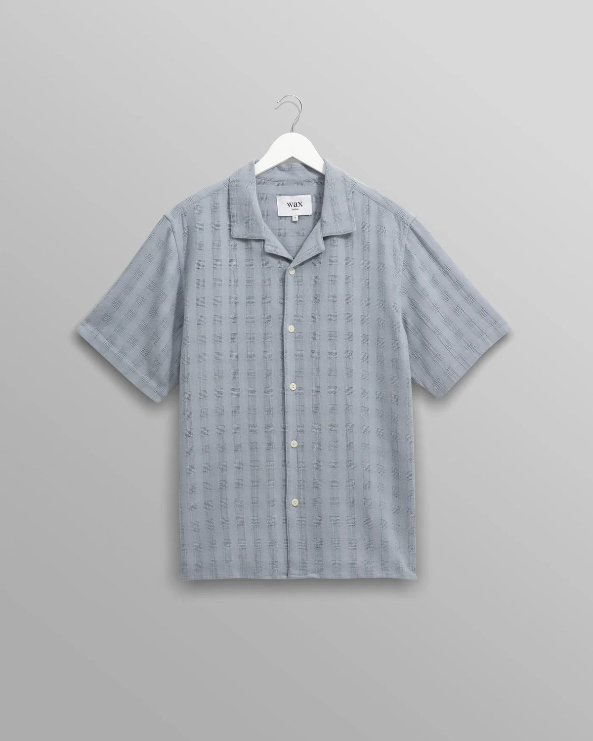 Didcot Shirt - Blue Open Weave