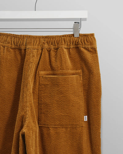 Kurt Trouser Longer Length - Jumbo Cord Ochre