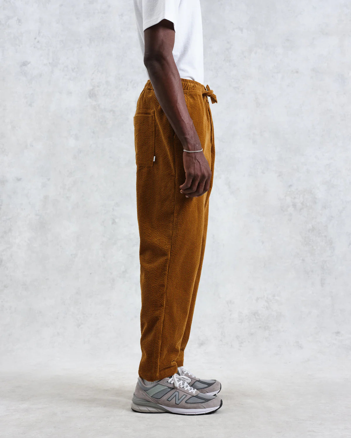 Kurt Trouser Longer Length - Jumbo Cord Ochre