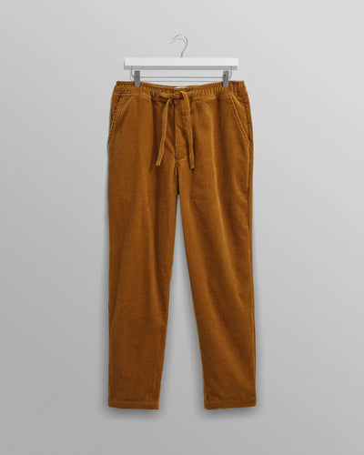 Kurt Trouser Longer Length - Jumbo Cord Ochre