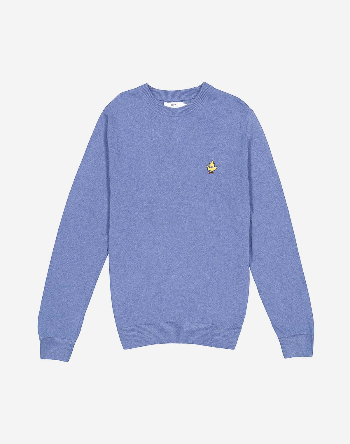 Maple Leaf Jumper - Light Blue