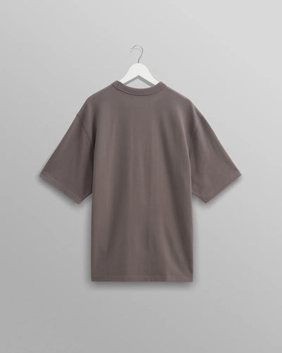 Milton Emerised Organic Cotton T-Shirt - Dark Grey